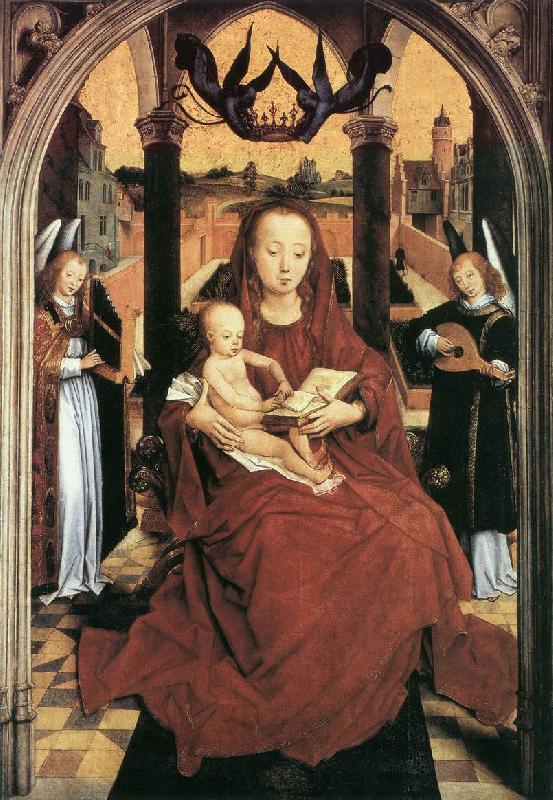 MEMLING, Hans Virgin and Child in a Landscape sg China oil painting art